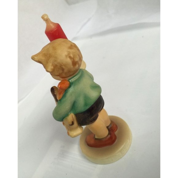Goebel Hummel W. Germany Advent Candle Holder Figurine Boy - Picture 5 of 8
